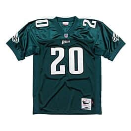 Brian dawkins authentic hot sale black eagles jersey