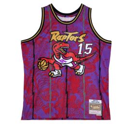 Mitchell & Ness Toronto Raptors Vince Carter Black Gold 1998-99 Hardwood Classics Authentic Jersey