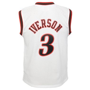 NBA Youth Swingman Jersey Home Philadelphia 76'ers Allen Iverson