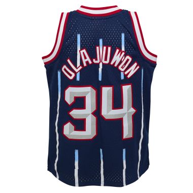 NBA Youth Swingman Jersey Road Houston Nuggets Hakeem Olajuwon