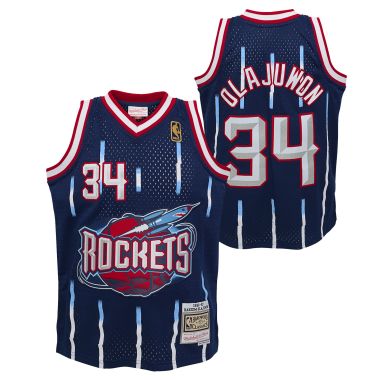 NBA Youth Swingman Jersey Road Houston Nuggets Hakeem Olajuwon