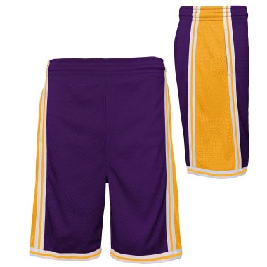 NBA Youth Swingman Shorts Los Angeles Lakers Road Purple