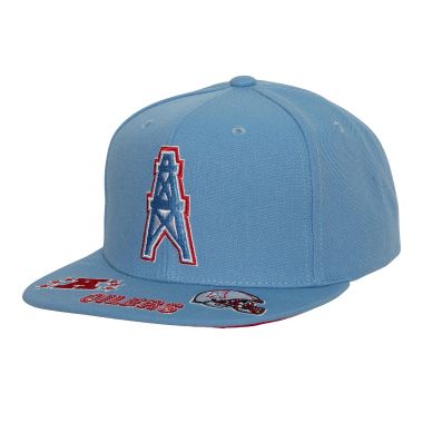 Front Face Snapback Houston Oilers