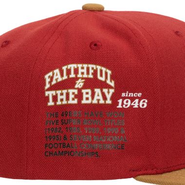 Team Origins Snapback San Francisco 49ers