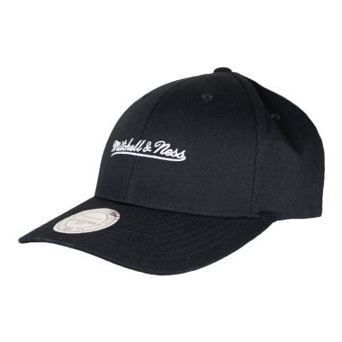 Mitchell & Ness Script Low Pro Snapback Cap Black