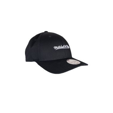 Mitchell & Ness Script Low Pro Snapback Cap Black