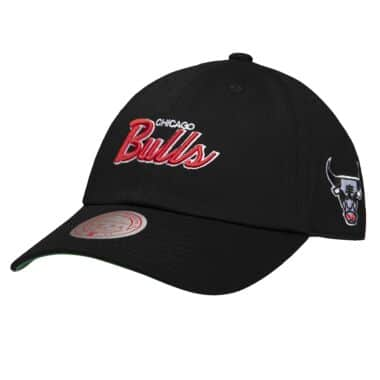 Foundation Script Dad Hat Strapback HWC Chicago Bulls