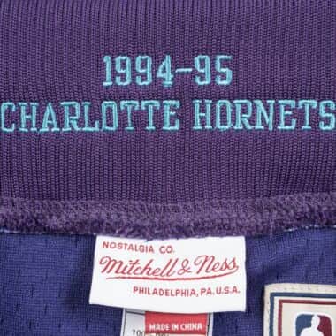 1994-95 Charlotte Hornets Alternate Authentic Shorts
