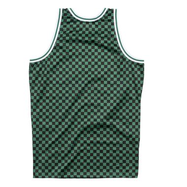 Checkered Swingman Jersey Boston Celtics