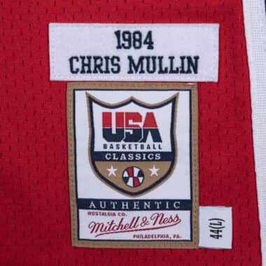Authentic Jersey Team USA 1984 Chris Mullin