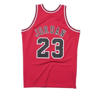 Authentic Michael Jordan Chicago Bulls Road Finals 1997-98 Jersey