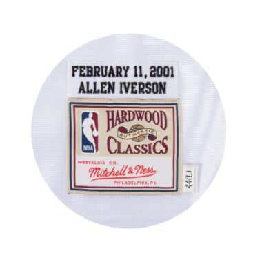 Authentic Jersey Philadelphia 76ers 2001-02 Allen Iverson