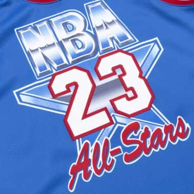 Mitchell & Ness Men's Michael Jordan #23 Blue Authentic 1993 NBA All-Star  Jersey