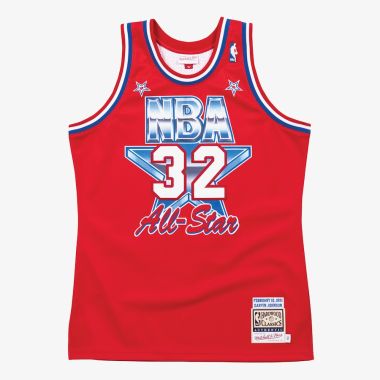 NBA Authentic Jersey All-Star West Magic Johnson 1991