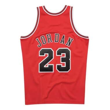 Authentic Jersey Chicago Bulls Road 1997-98 Michael Jordan