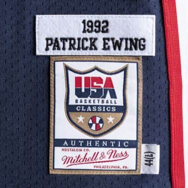 Authentic Jersey Team USA 1992 Patrick Ewing