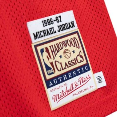 Authentic Michael Jordan Chicago Bulls 1986-87 Jersey