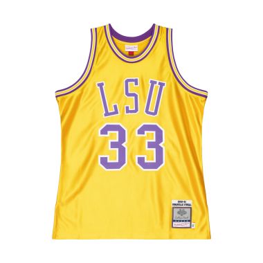 Authentic Shaquille O'Neal Louisiana State University Home 1990 Jersey