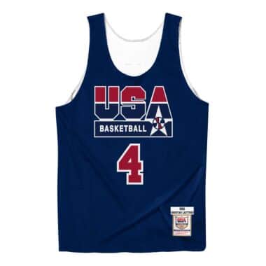 Authentic Reversible Practice Jersey Team USA 1992 Christian Laettner