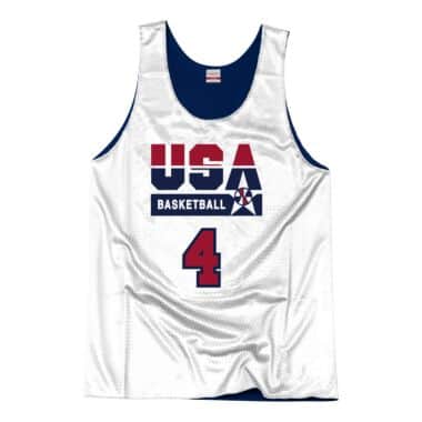 Authentic Reversible Practice Jersey Team USA 1992 Christian Laettner