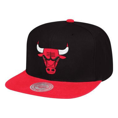 Fused Satin Snapback Chicago Bulls