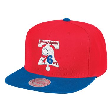 Fused Satin Snapback HWC Philadelphia 76ers