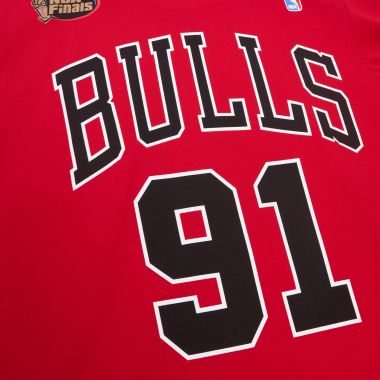 Name & Number Tee Chicago Bulls Dennis Rodman