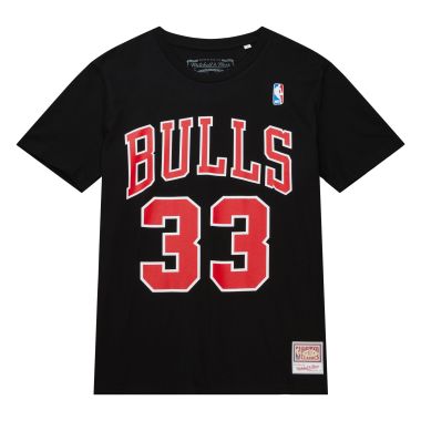 Name & Number Tee Chicago Bulls Scottie Pippen