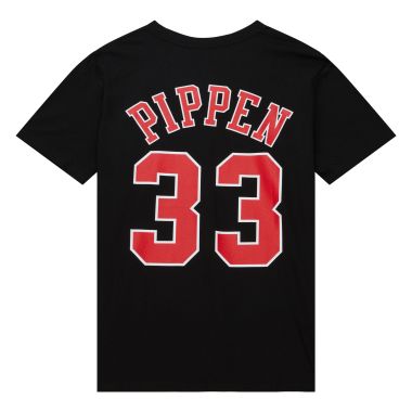 Name & Number Tee Chicago Bulls Scottie Pippen