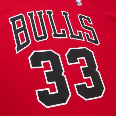 Name & Number Tee Chicago Bulls Scottie Pippen