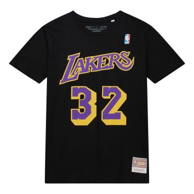 Name & Number Tee Los Angeles Lakers Magic Johnson