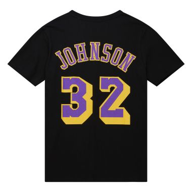 Name & Number Tee Los Angeles Lakers Magic Johnson