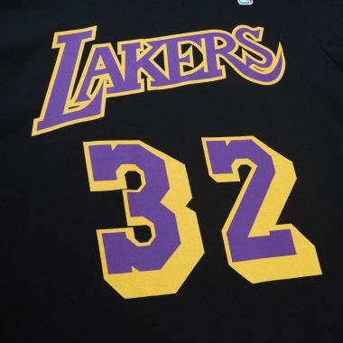 Name & Number Tee Los Angeles Lakers Magic Johnson