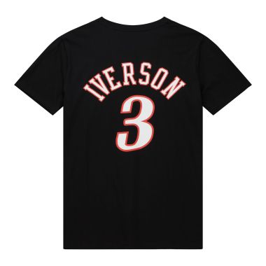 Name & Number Tee Philadelphia 76ers Allen Iverson