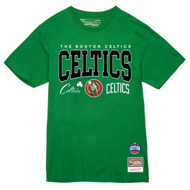 NBA Hardwood Classics Champ Stack T-Shirt Boston Celtics