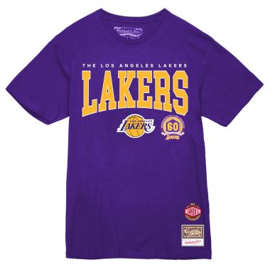 NBA Hardwood Classics Champ Stack T-Shirt LA Lakers