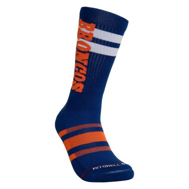 NFL Lateral Crew Socks Broncos