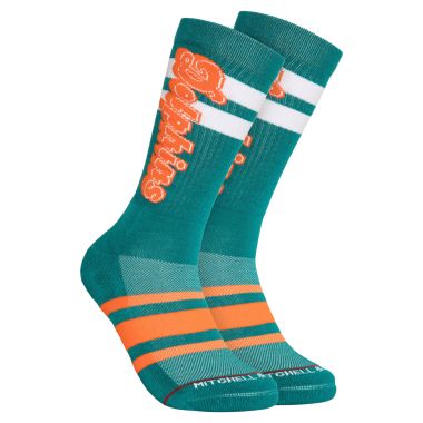NFL Lateral Crew Socks Dolphins