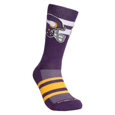 NFL Lateral Crew Socks Vikings