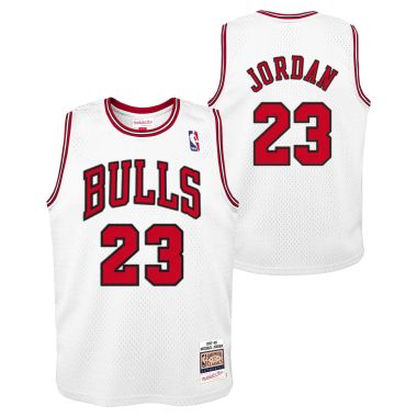 NBA Youth Authentic Jersey Chicago Bulls Micheal Jordan White