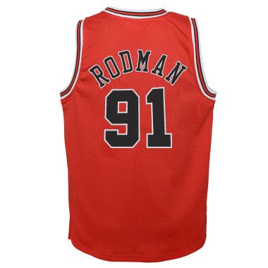 NBA Youth Swingman Jersey Road Chicago Bulls Dennis Rodman