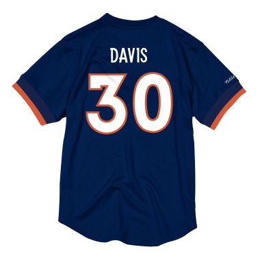 Mesh Name & Number Crew Neck Denver Broncos 1997 Terrell Davis