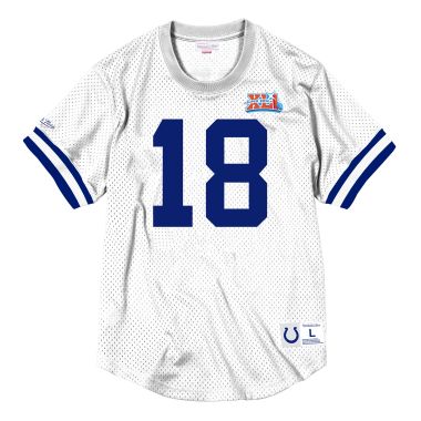 Mesh Name & Number Crew Neck Indianapolis Colts 2007 Peyton Manning