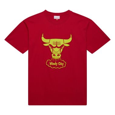 NBA Neon Nights Premium T-Shirt Chicago Bulls