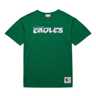 NFL Legendary Slub T-Shirt Vintage Logo Philadelphia Eagles White