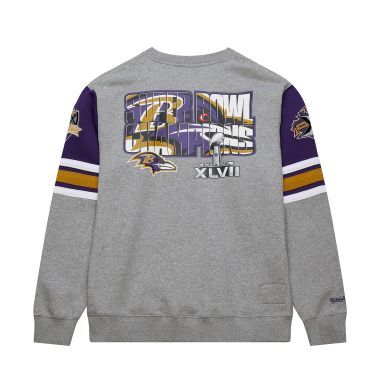 NFL All Over Crew 4.0 Vintage Logo Baltimore Ravens