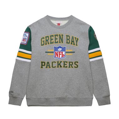 NFL All Over Crew 4.0 Vintage Logo Green Bay Packers