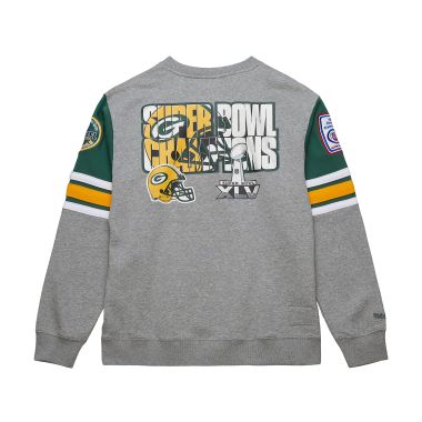 NFL All Over Crew 4.0 Vintage Logo Green Bay Packers