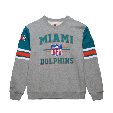 NFL All Over Crew 4.0 Vintage Logo Miami Dolphins