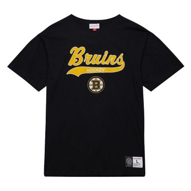 NHL Legendary Slub T-Shirt Current Logo Boston Bruins Black